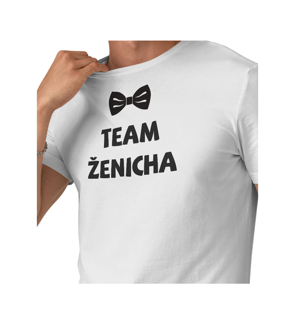 Pánské tričko na rozlučku se svobodu - Ženich motýlek