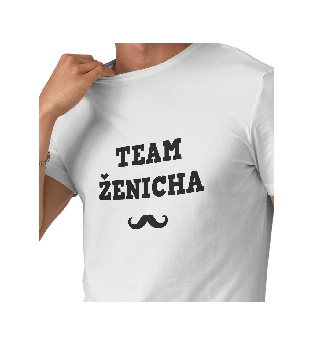 Pánské tričko - Team Ženicha knír