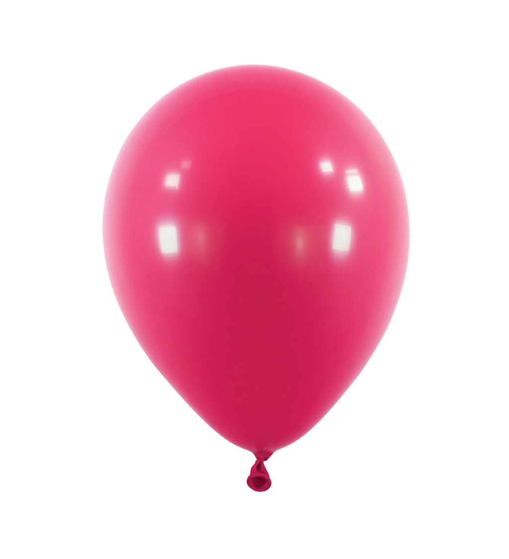 Latexové balónky dekorativní - tmavě růžové