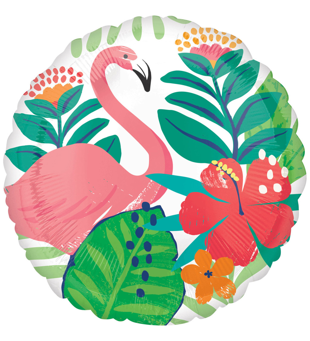 Fóliový balónek tropická jungle 45 cm