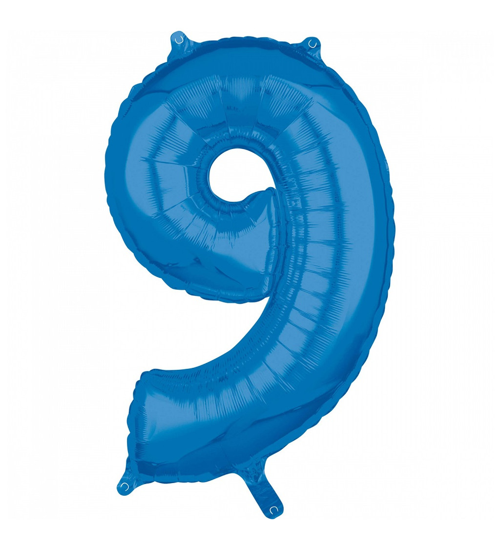 Modrý balónek - číslo 9