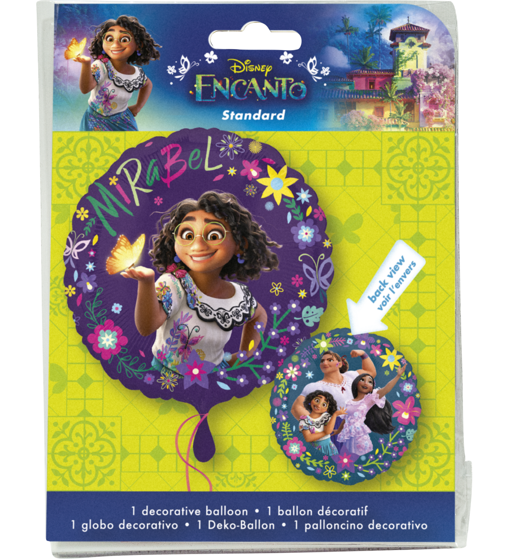 Fóliový balónek Encanto Mirabel fialový 40 cm