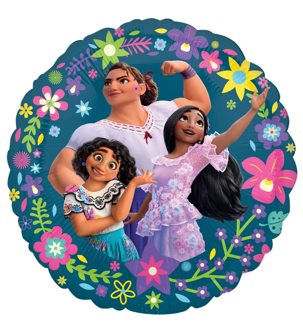 Fóliový balónek Encanto Mirabel fialový 40 cm