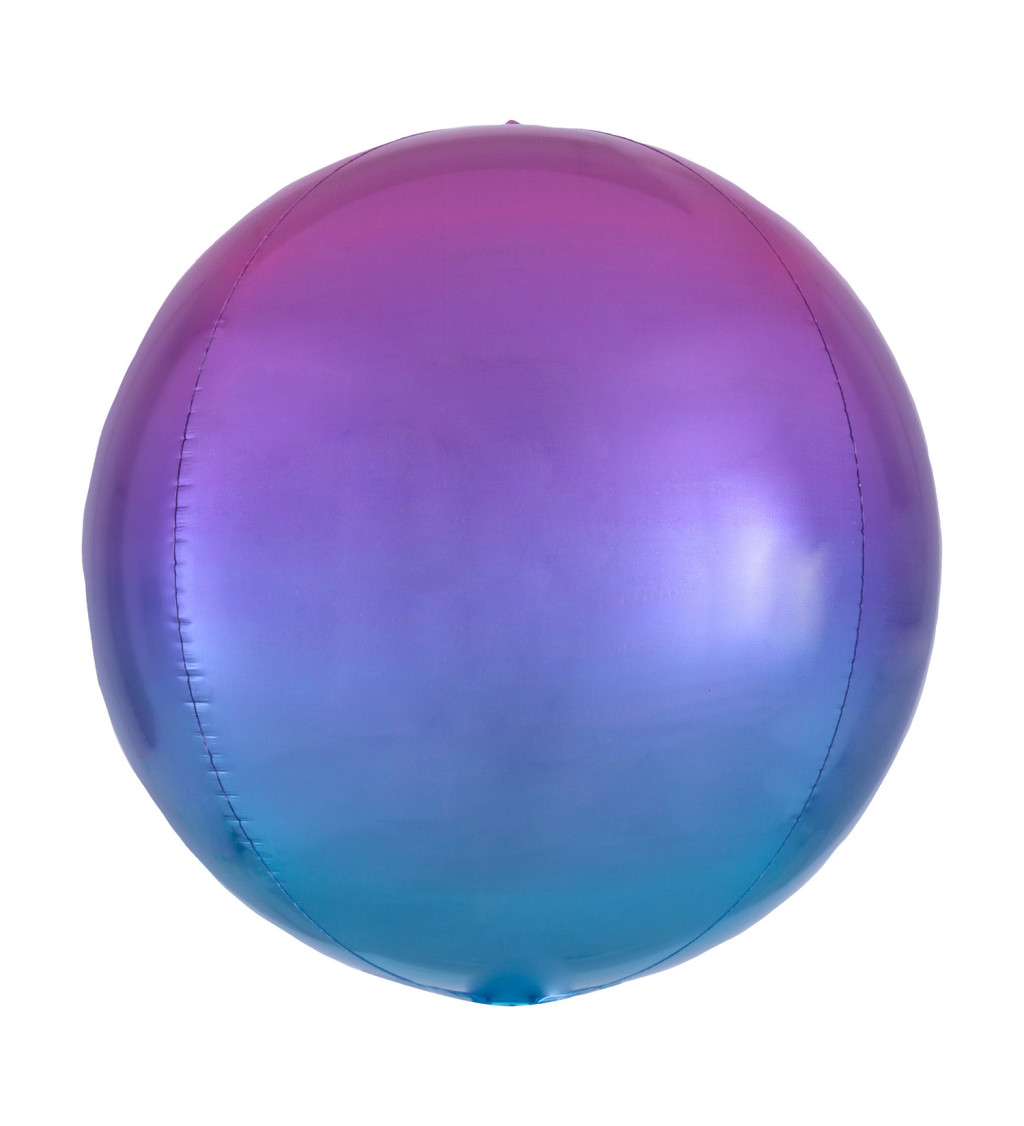 Balónek ombré fialový