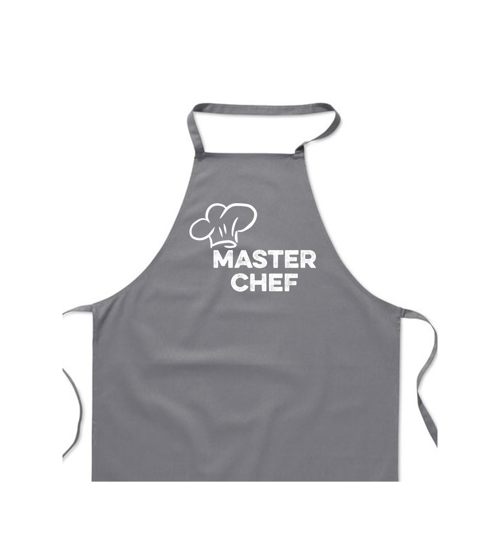 Zástěra šedá - Master chef