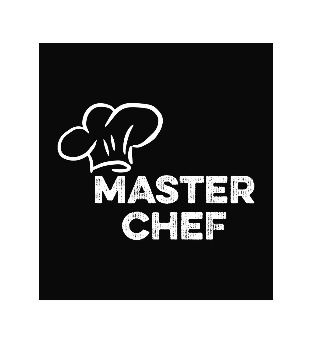 Zástěra černá - Master chef