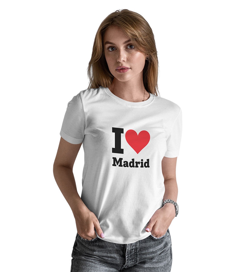 Dámské triko - I love Madrid