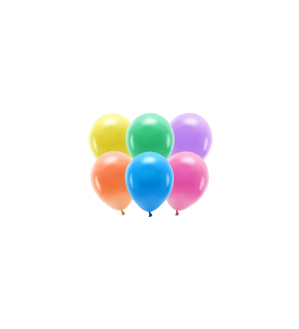 ECO latexové barevné balónky
