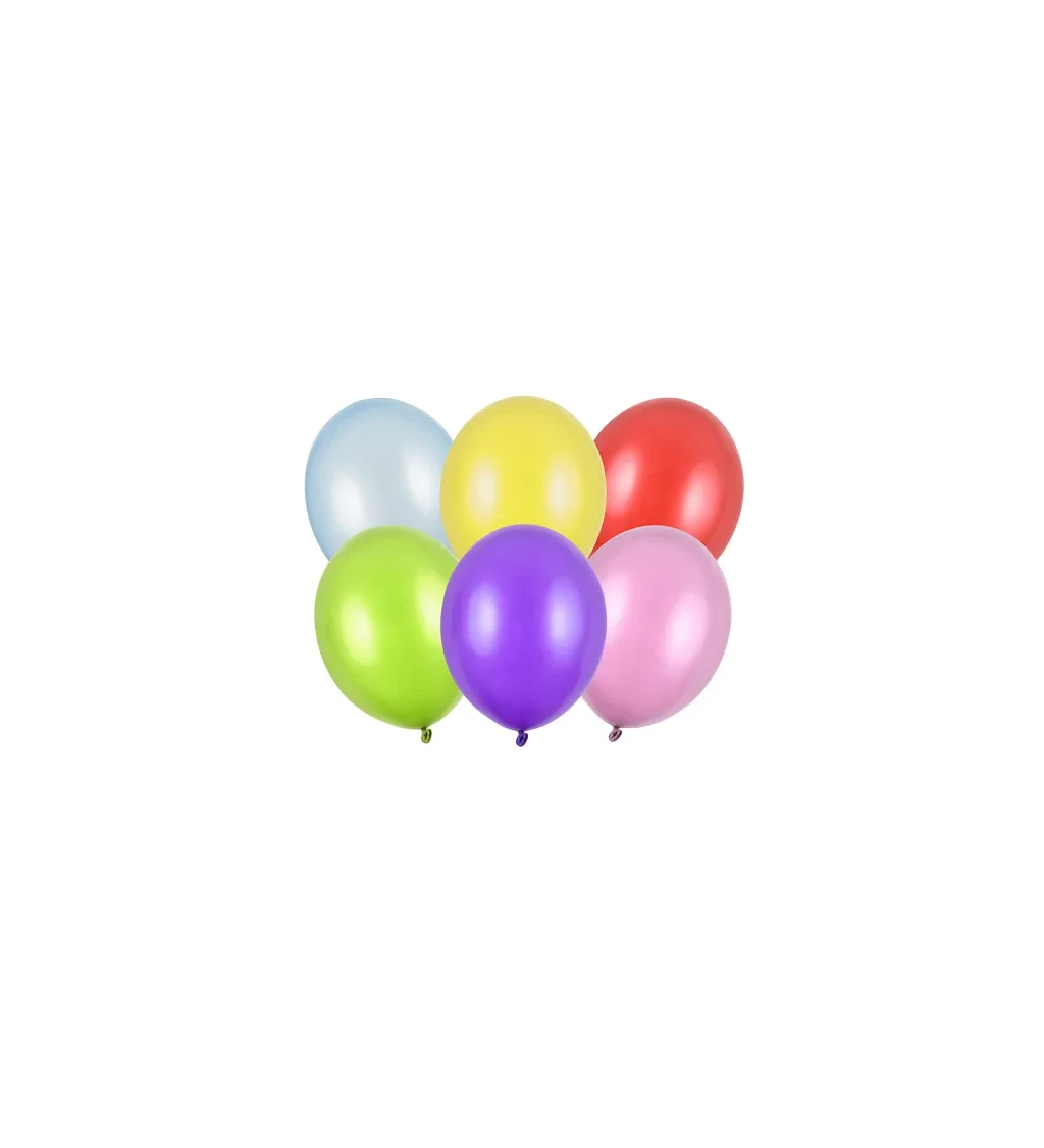 Latexové barevné balónky set