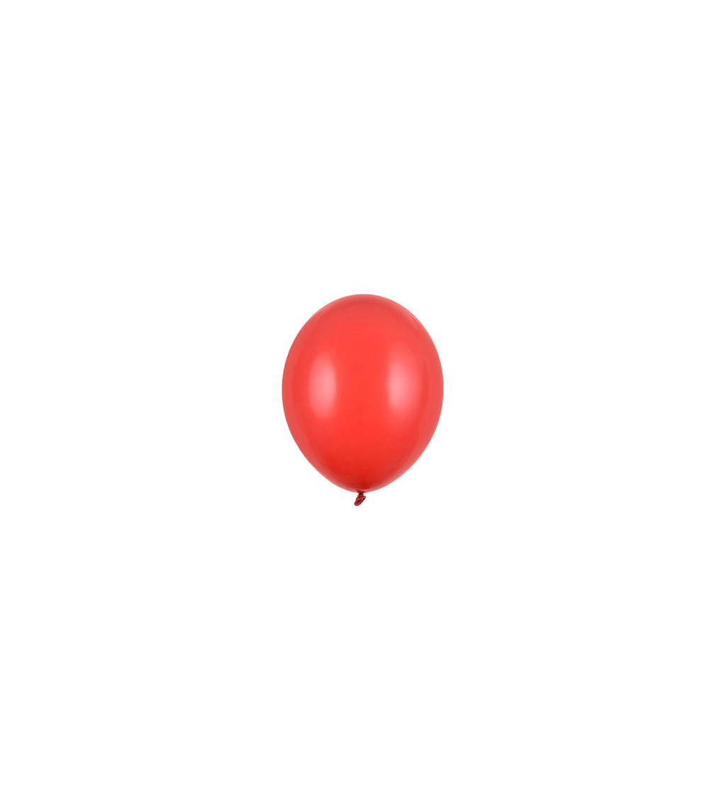 Latexové pastelové balónky - červené