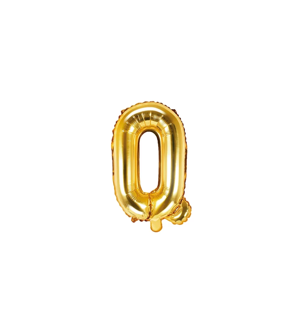 Malý zlatý balón Q
