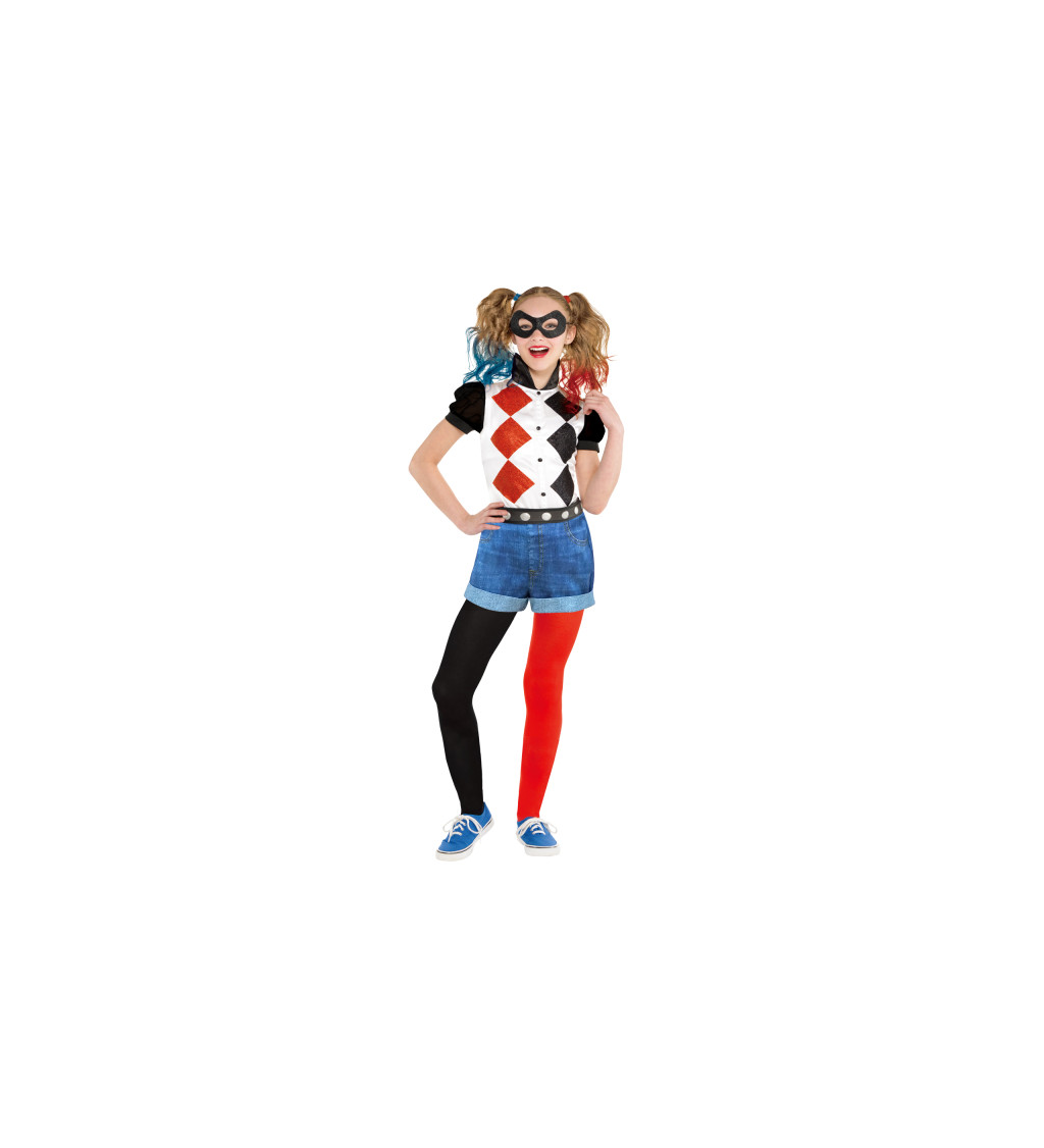 Dětský kostým postava Harley Quinn