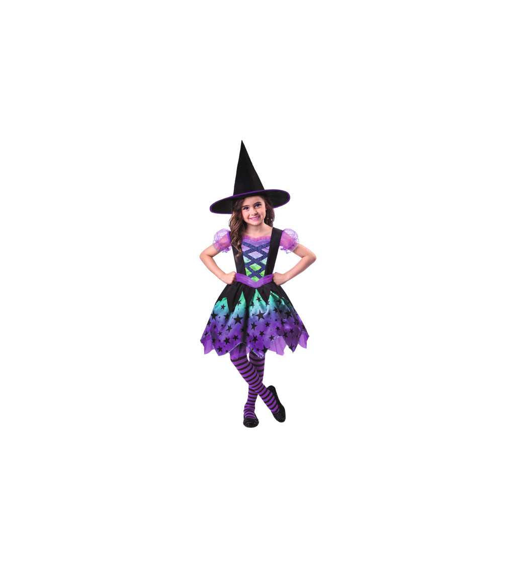 Dětský kostým spell čarodějnice