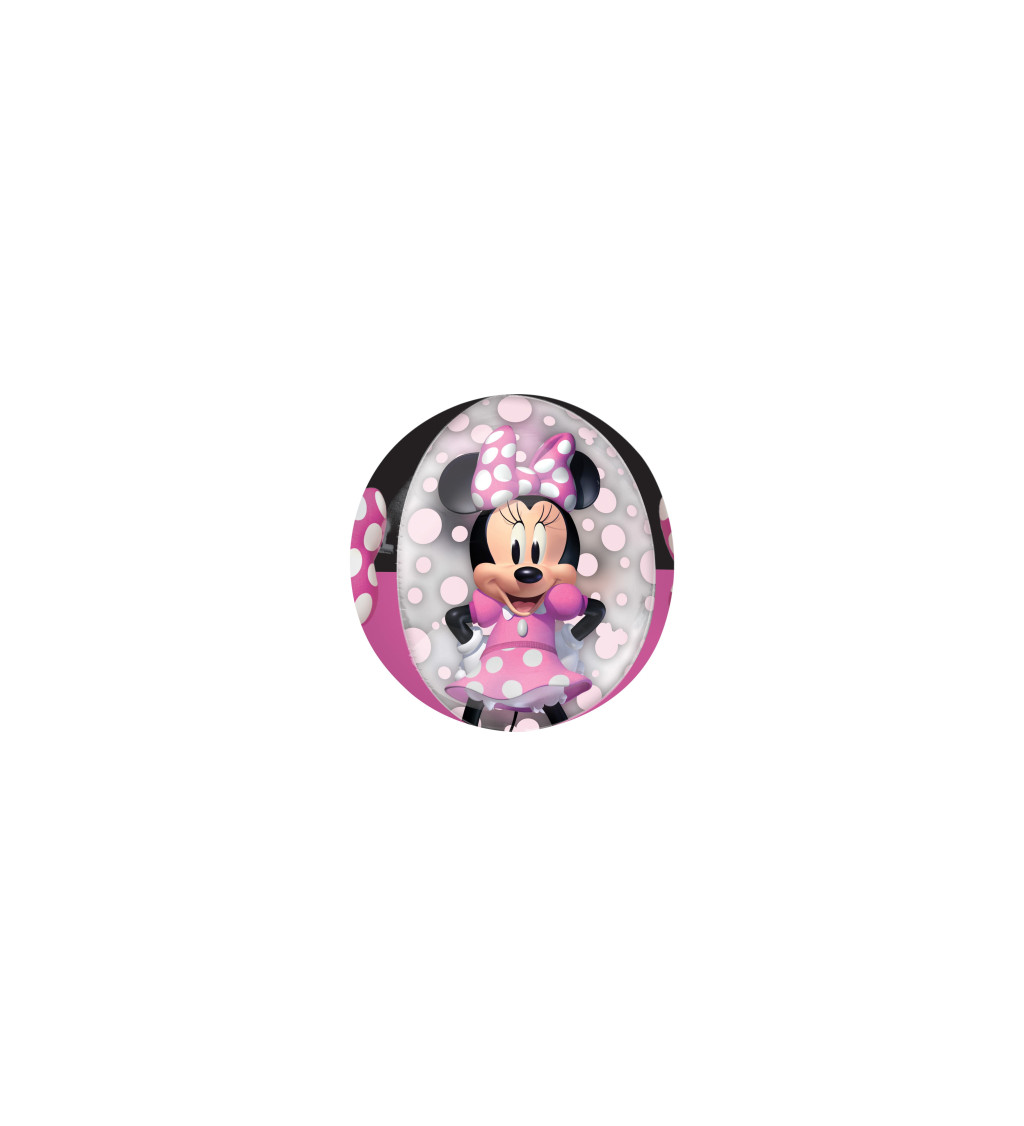 Minnie balónek růžový