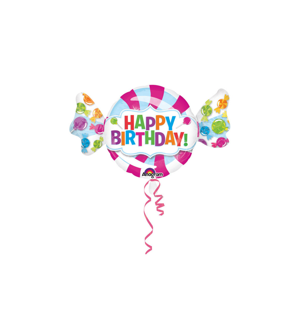 Bonbón narozeninový balónek