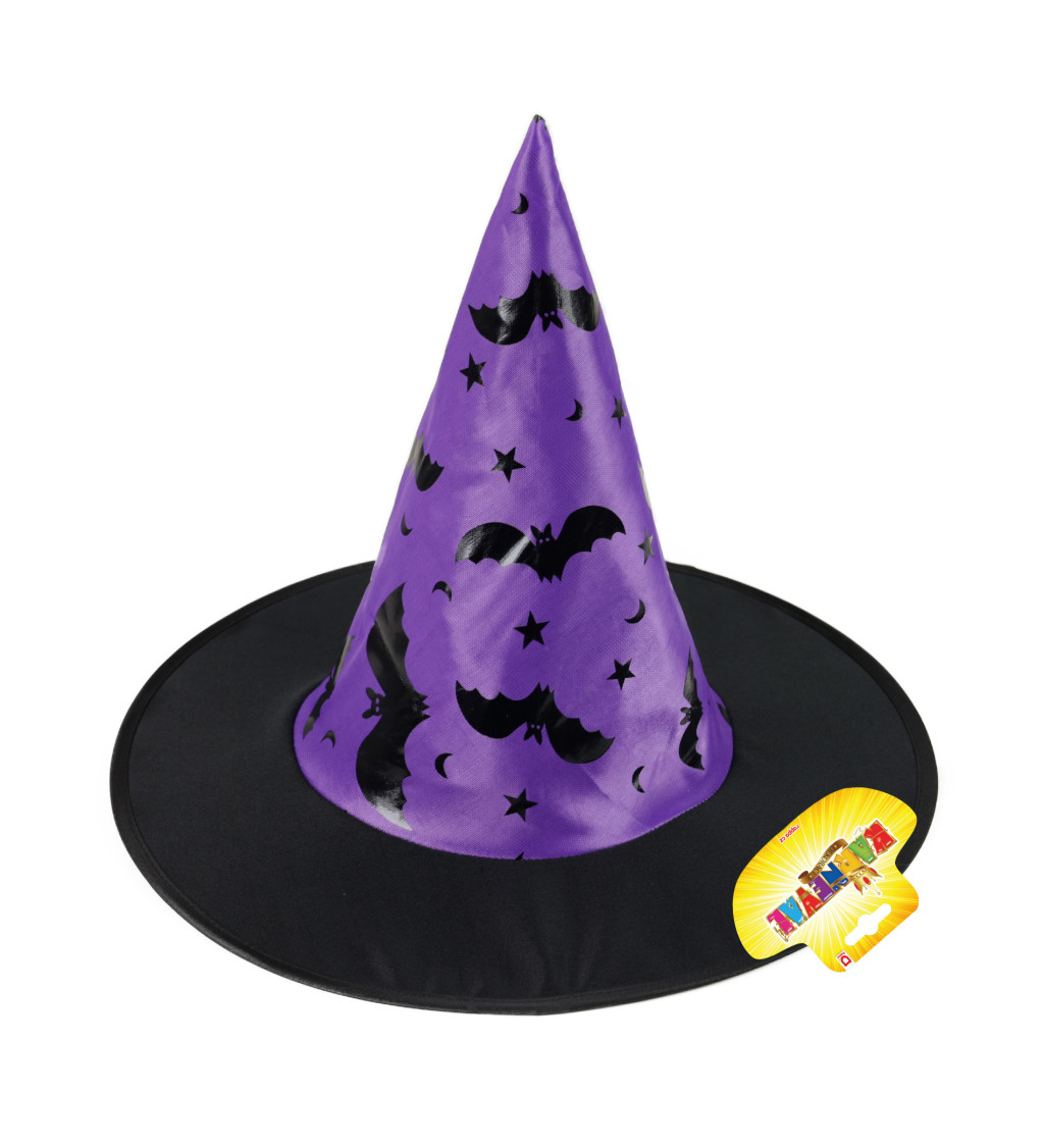 Dětský klobouk - Čarodějnice