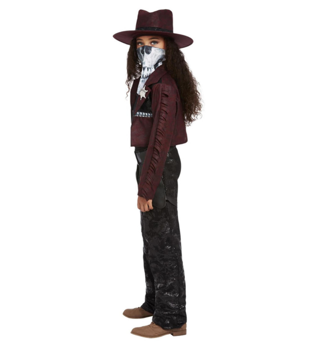 Dětský westernový kostým Cowgirl