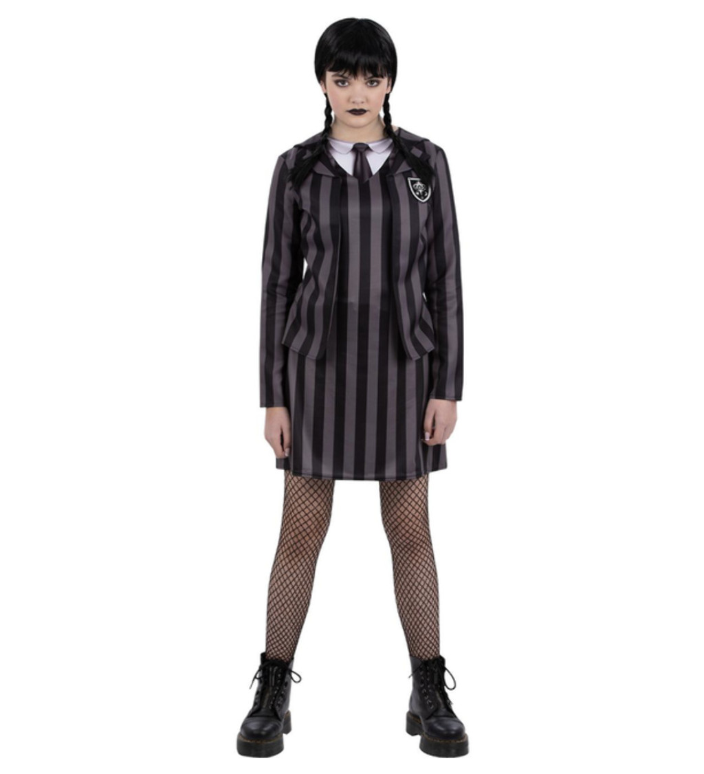 Dětský kostým gotické školní uniformy