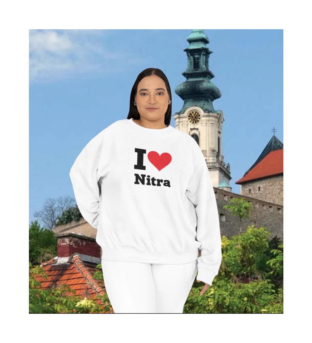 Nažehlovací nápism- I love Nitra