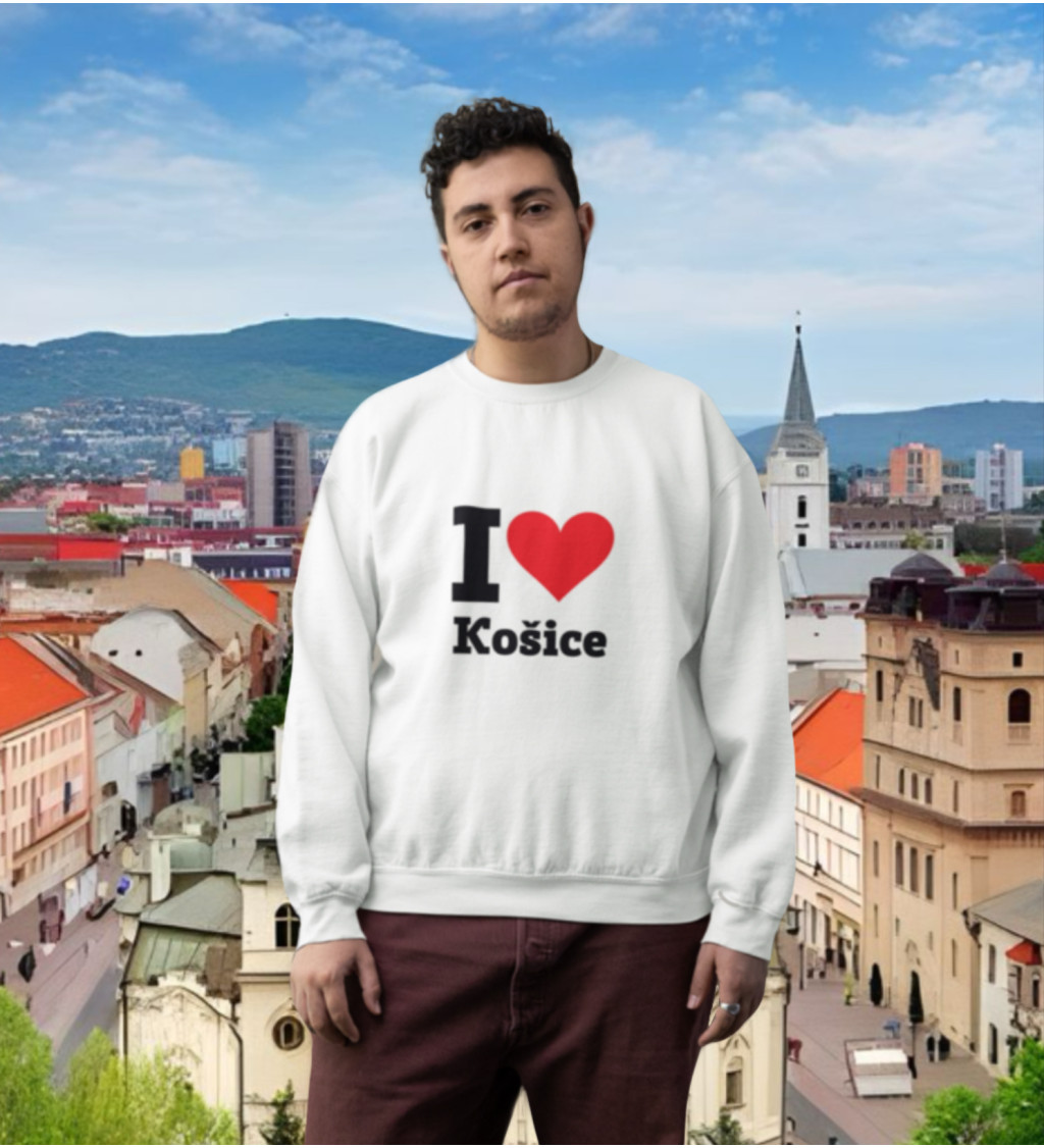 Nažehlovací nápis - I love Košice