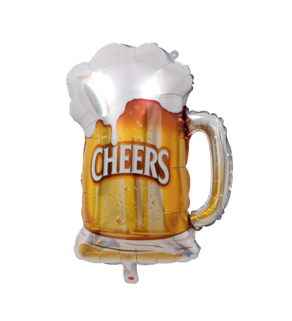Fóliový balónek Pivo žluté