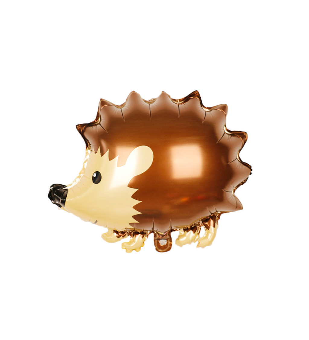 Fóliový balónek Ježek hnědý