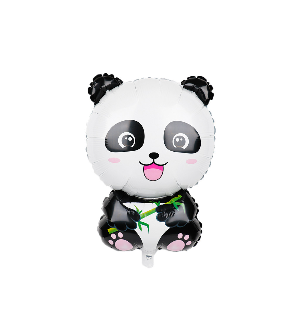Fóliový balónek Panda černobílá