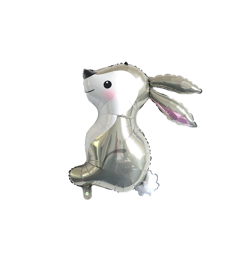 Fóliový balónek Zajíc šedý