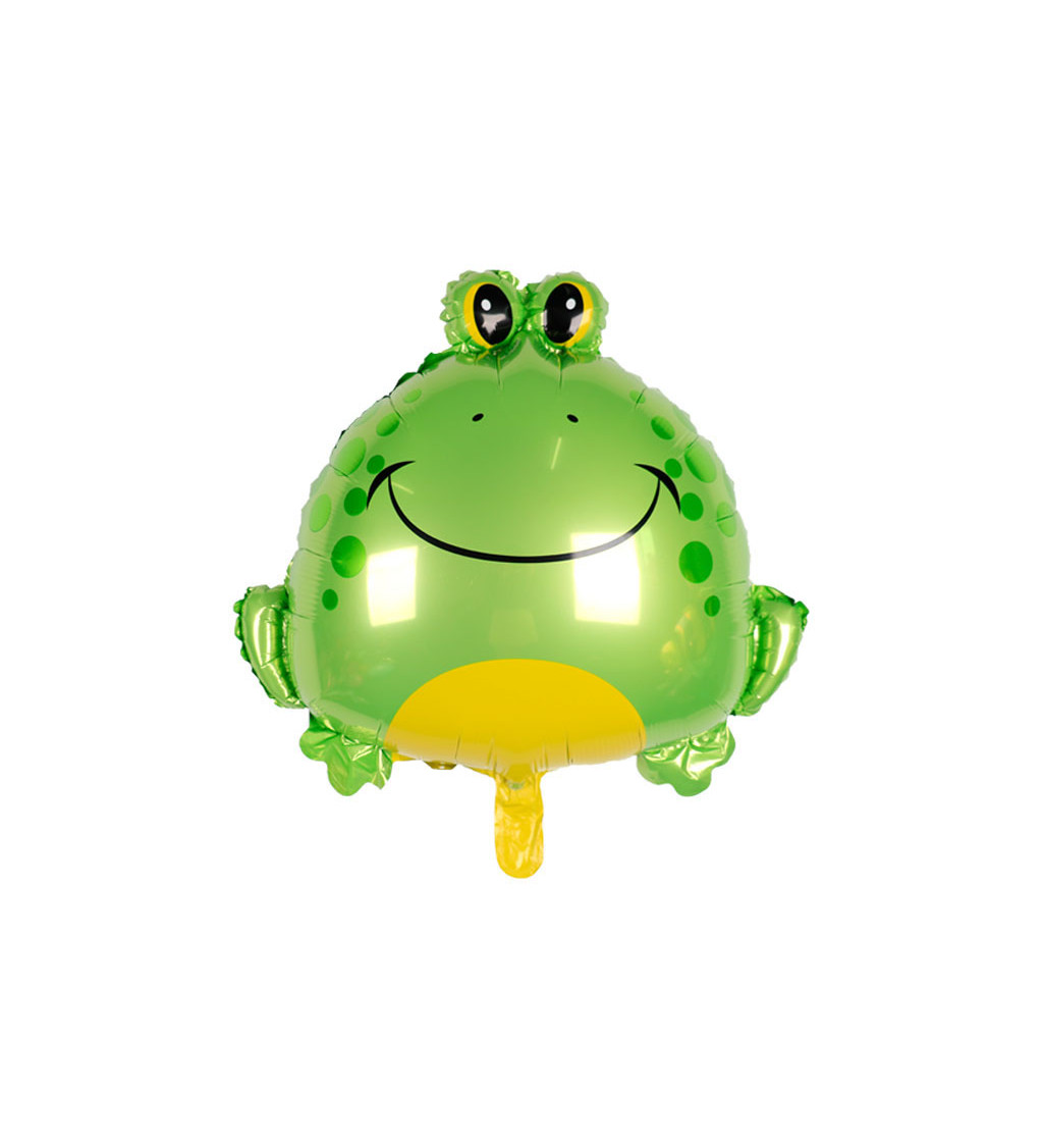 Fóliový balónek Žabička zelená