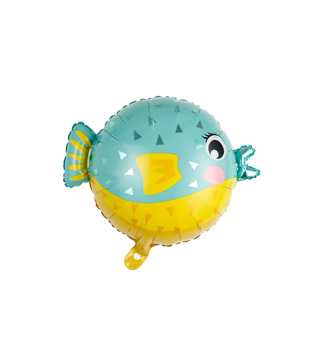 Fóliový balónek Čtverzubec barevný