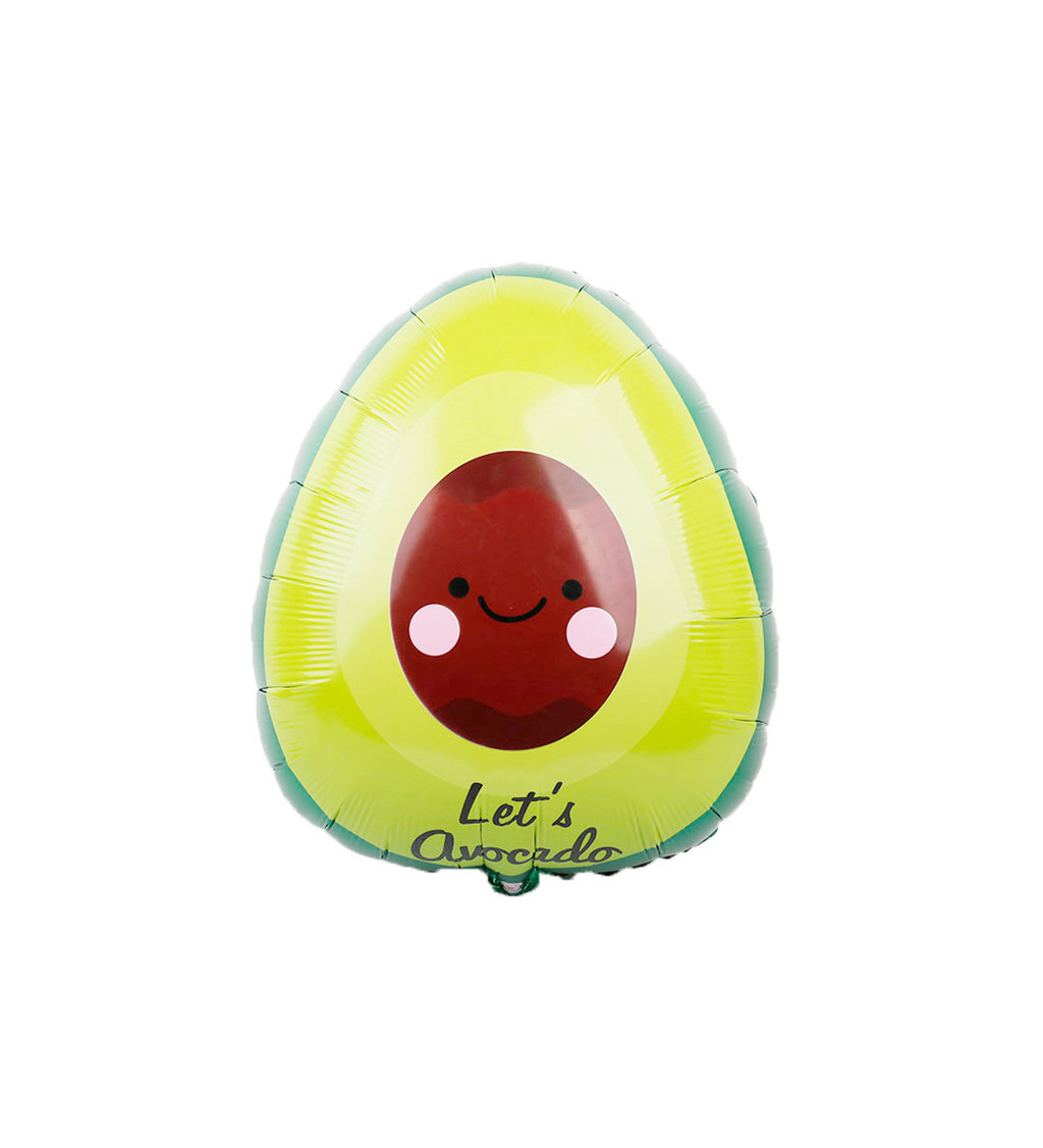 Fóliový balónek Avokádo zelený