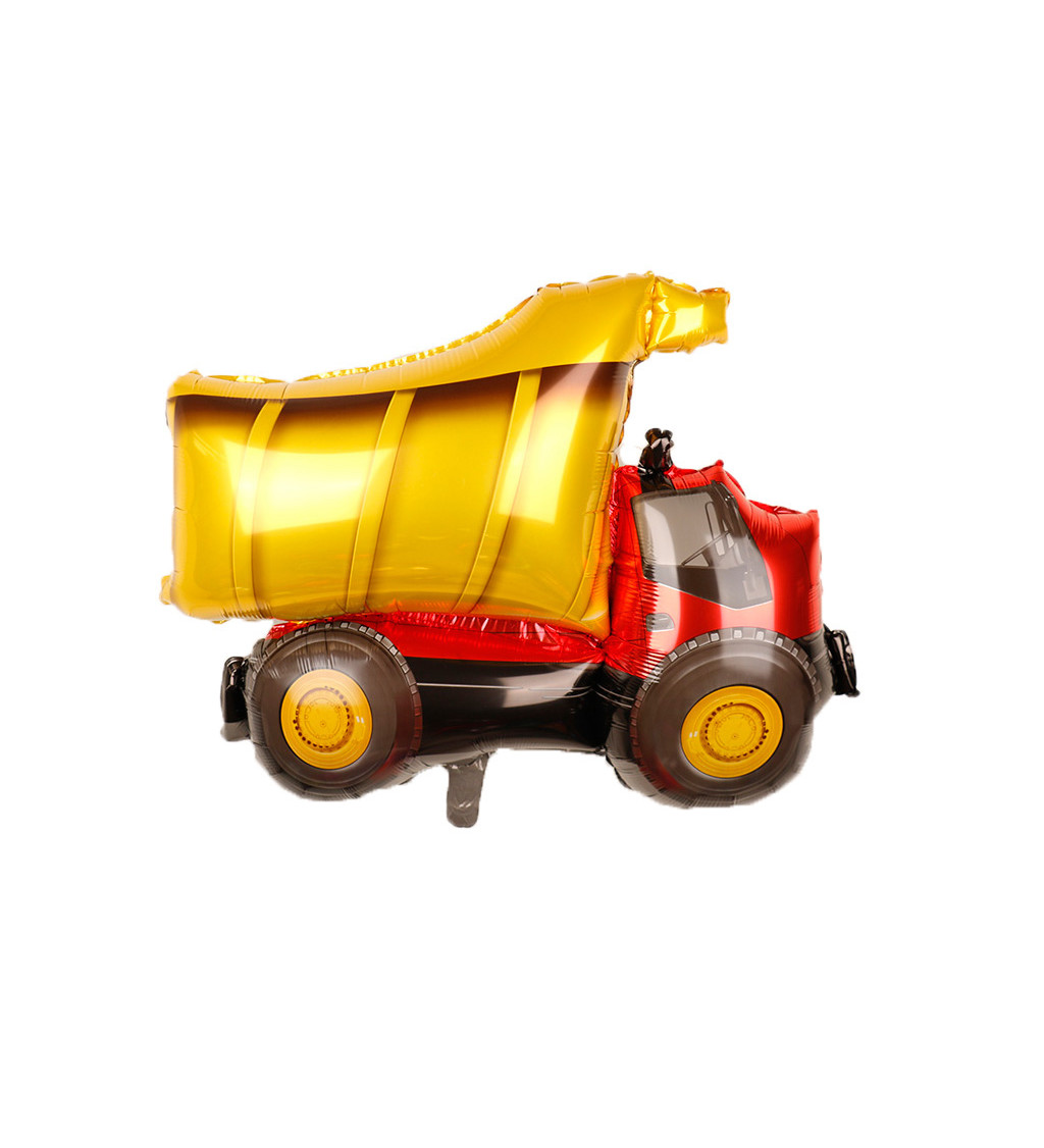 Fóliový balónek Nákladní auto barevný