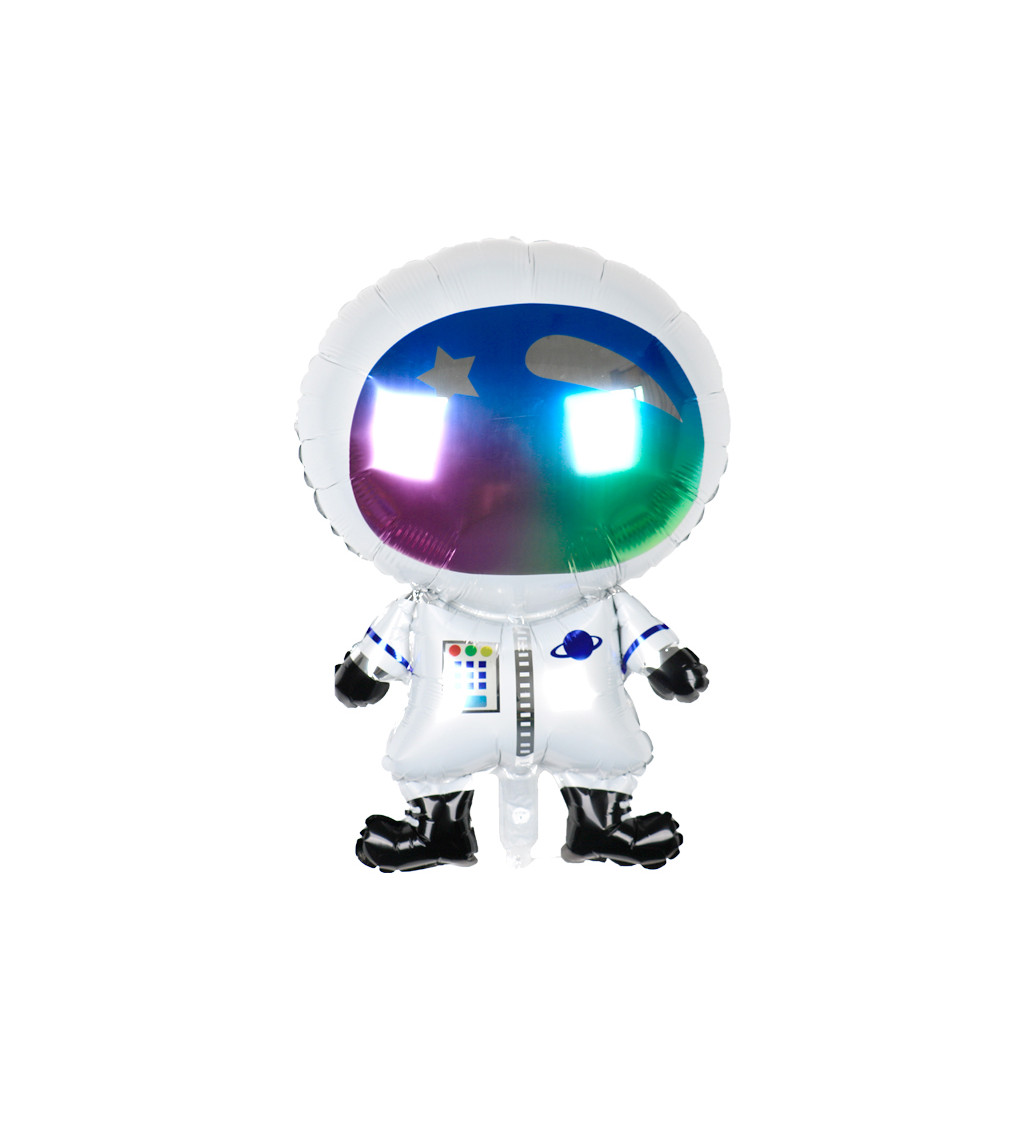 Fóliový balónek Kosmonaut barevný