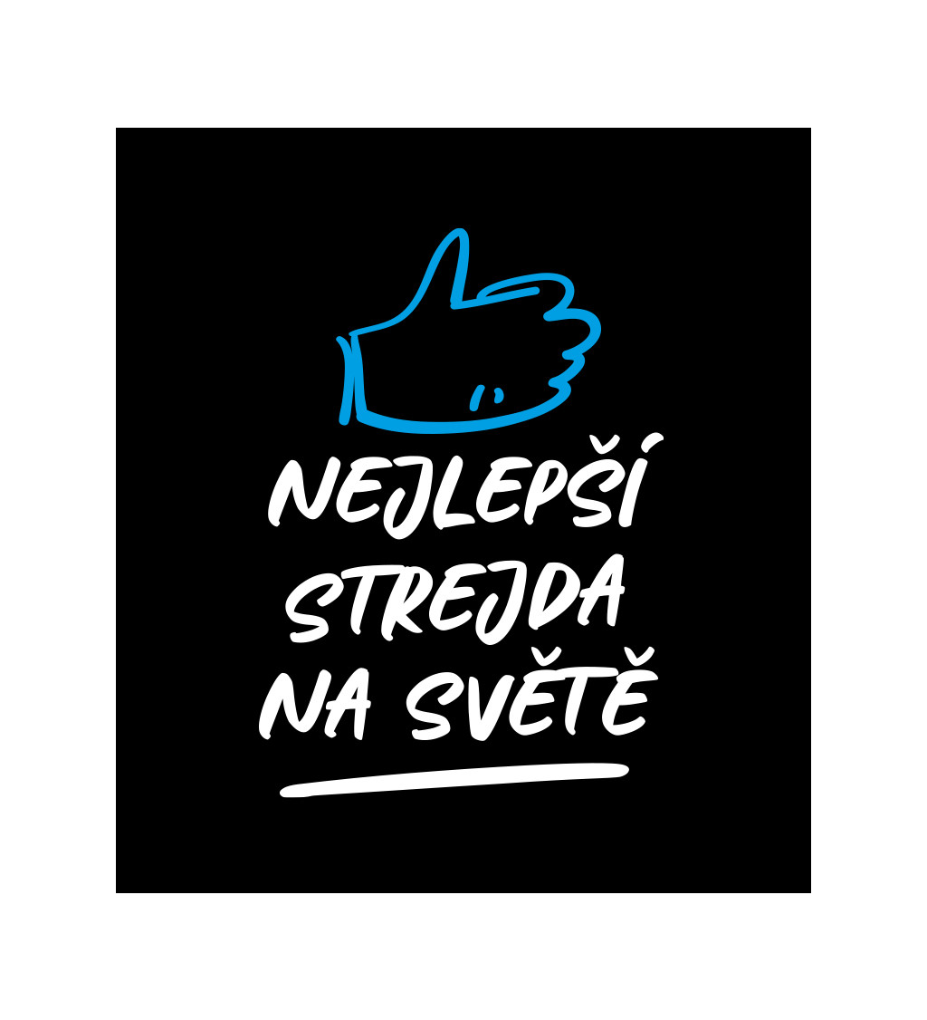 Pánské tričko černé - Nejlepší strejda na světě