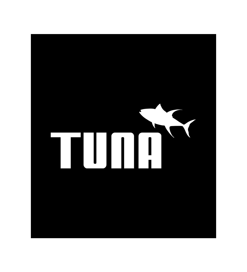 Pánské tričko černé - Tuna