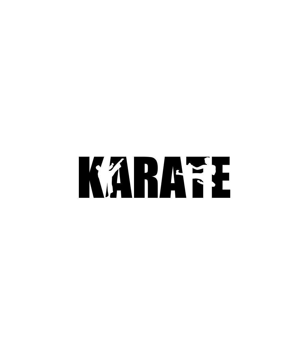 Dámské tričko bílé - Karate