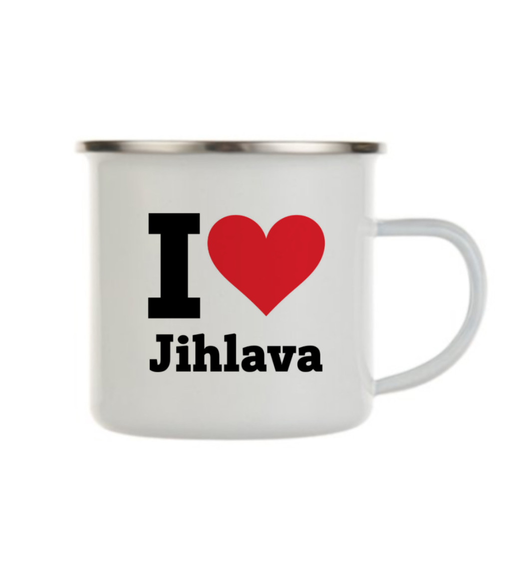 Plecháček bílý - I love Jihlava