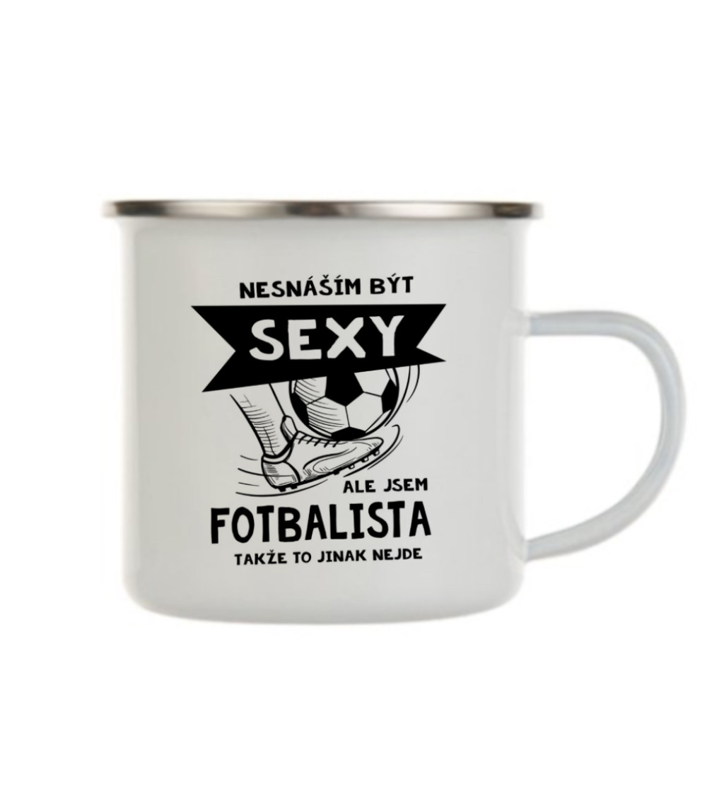 Plecháček bílý - Sexy fotbalista