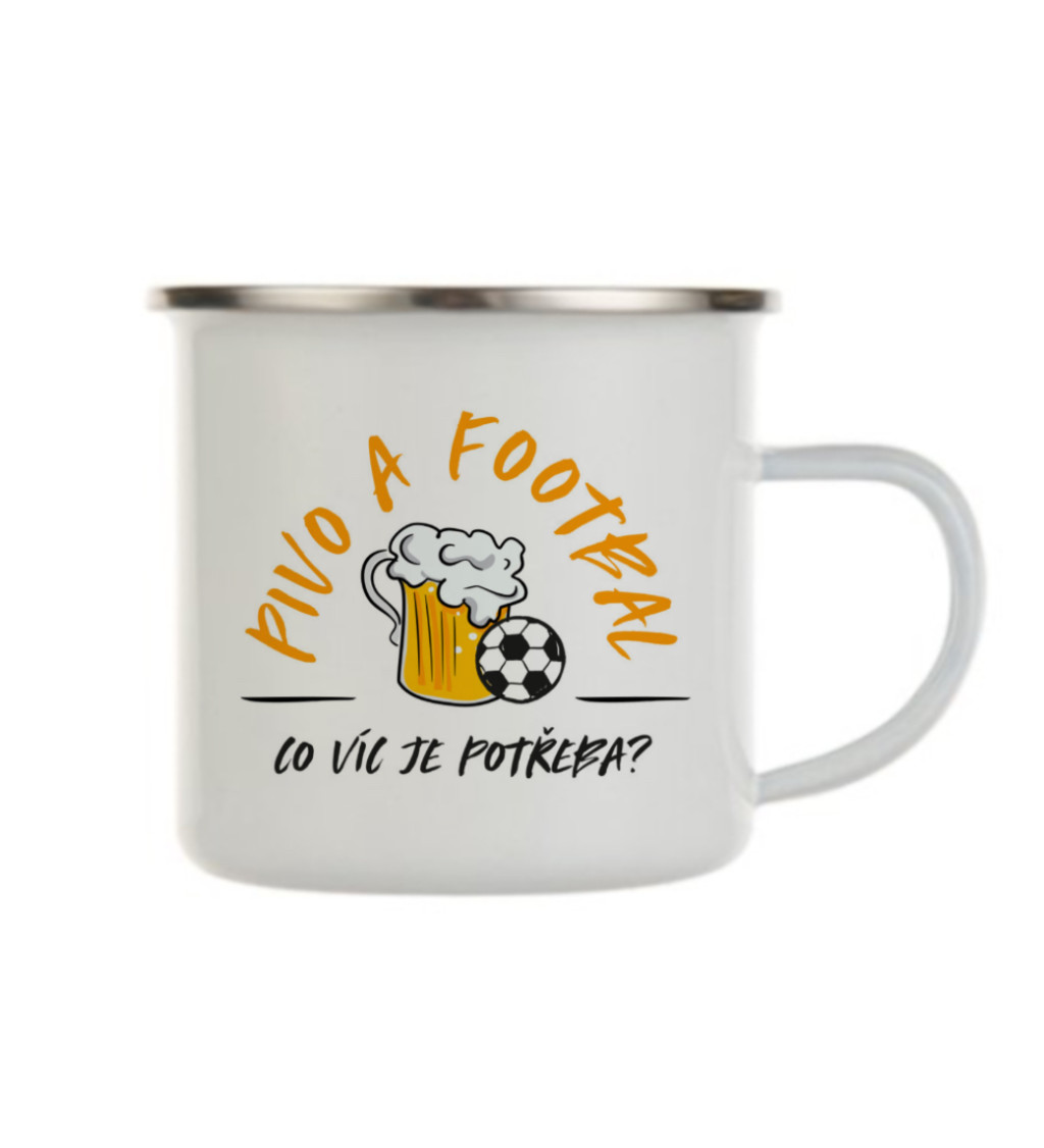 Plecháček bílý - Pivo a fotbal