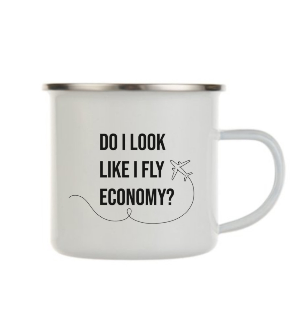 Plecháček bílý - Do I look like I fly economy?