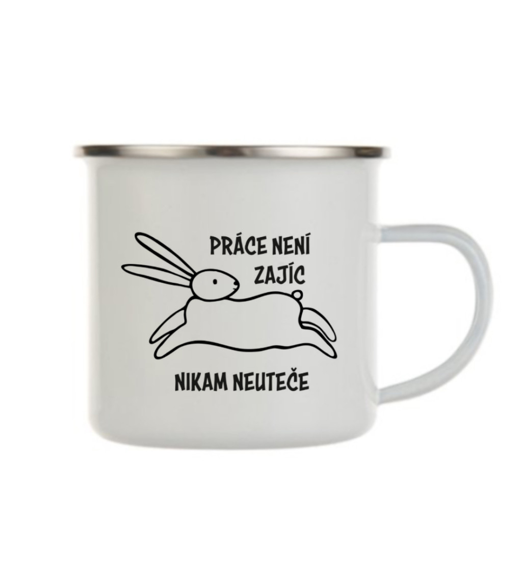 Plecháček bílý - Práce není zajíc, nikam neuteče