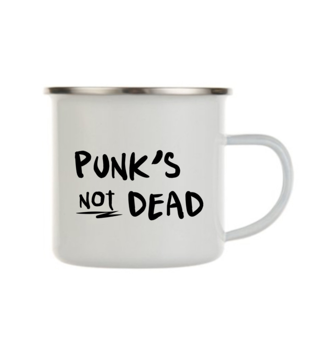 Plecháček bílý - Punks not dead