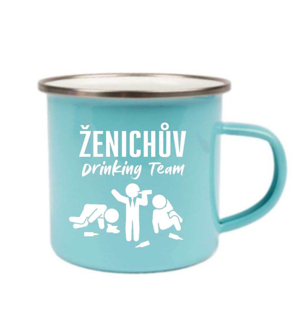 Plecháček modrý - Ženichův drinking team