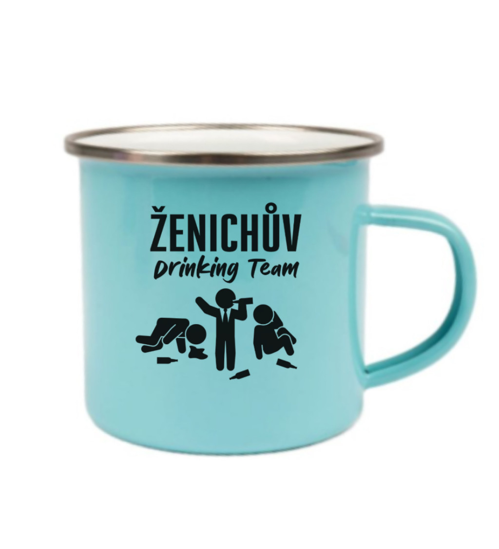 Plecháček modrý - Ženichův drinking team