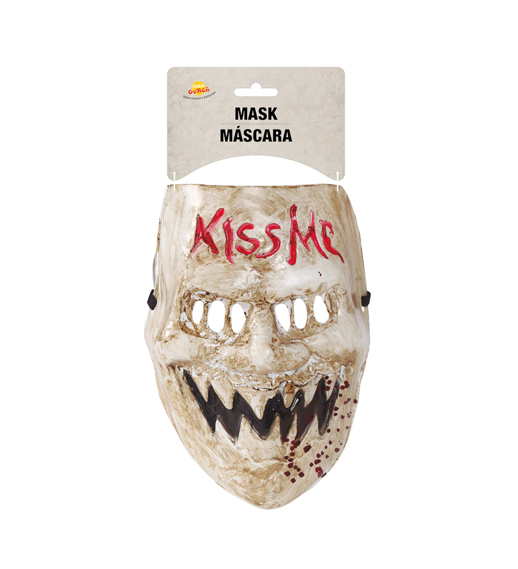 PVC maska - Kiss Me