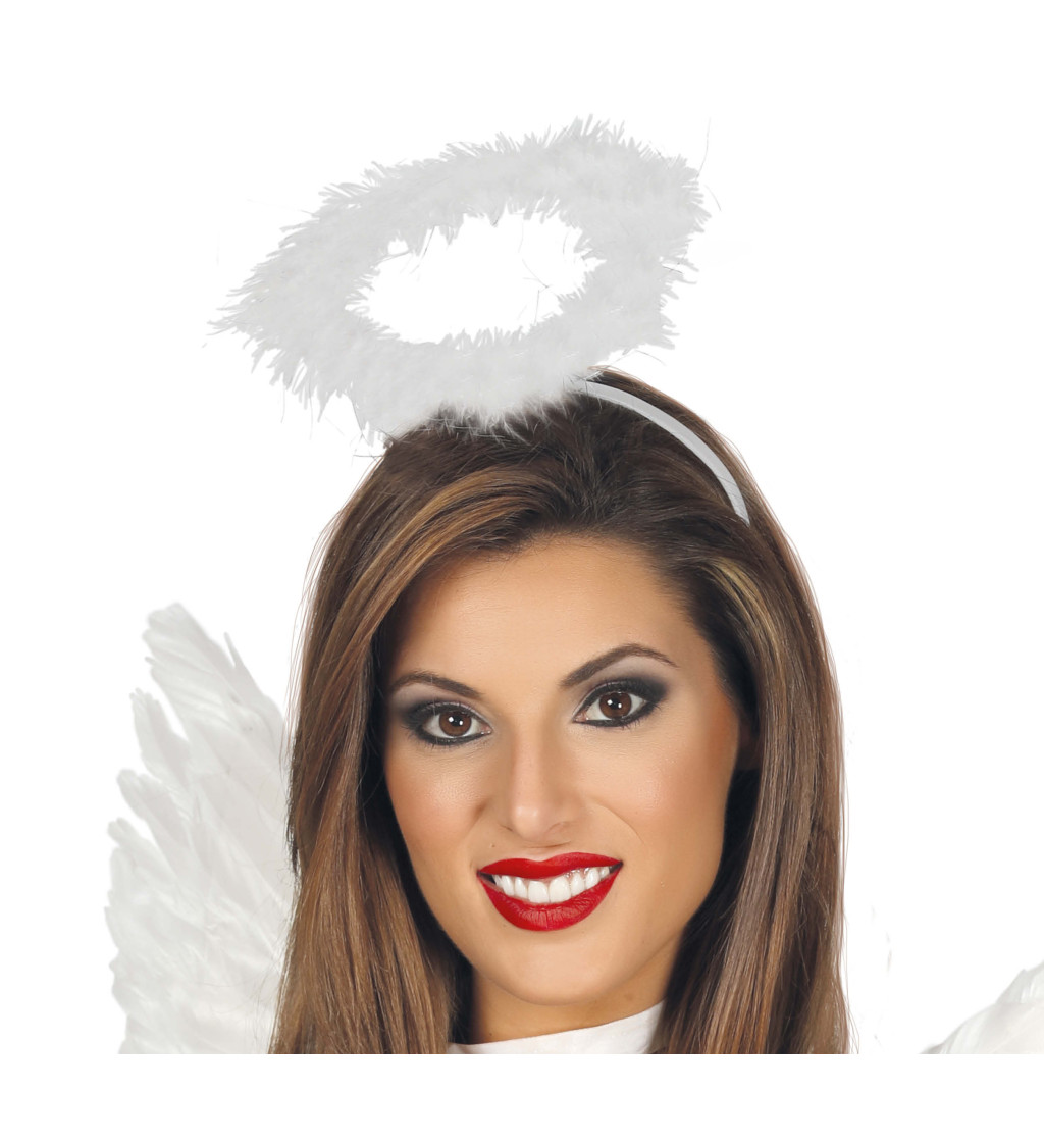 Andělská bílá svatozář