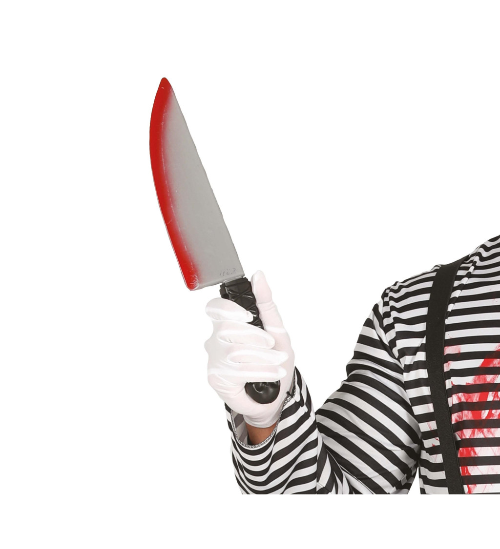 Nůž s krvavým efektem