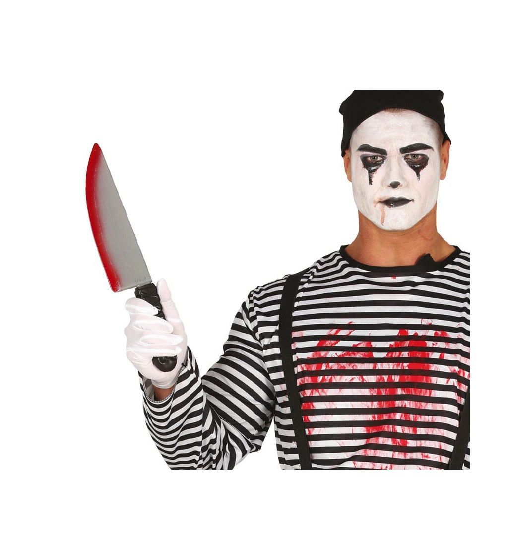 Nůž s krvavým efektem