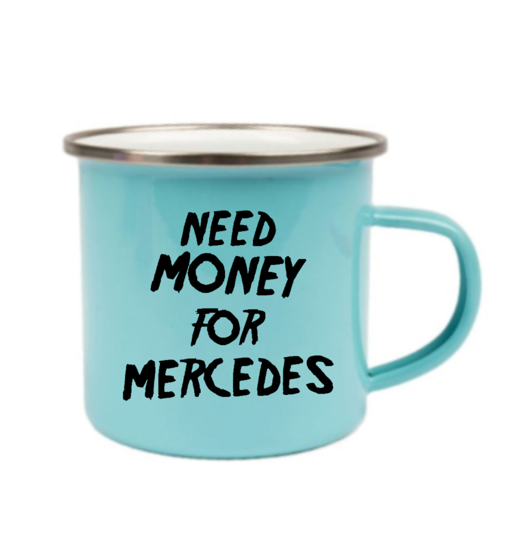 Plecháček modrý - Need money for Mercedes