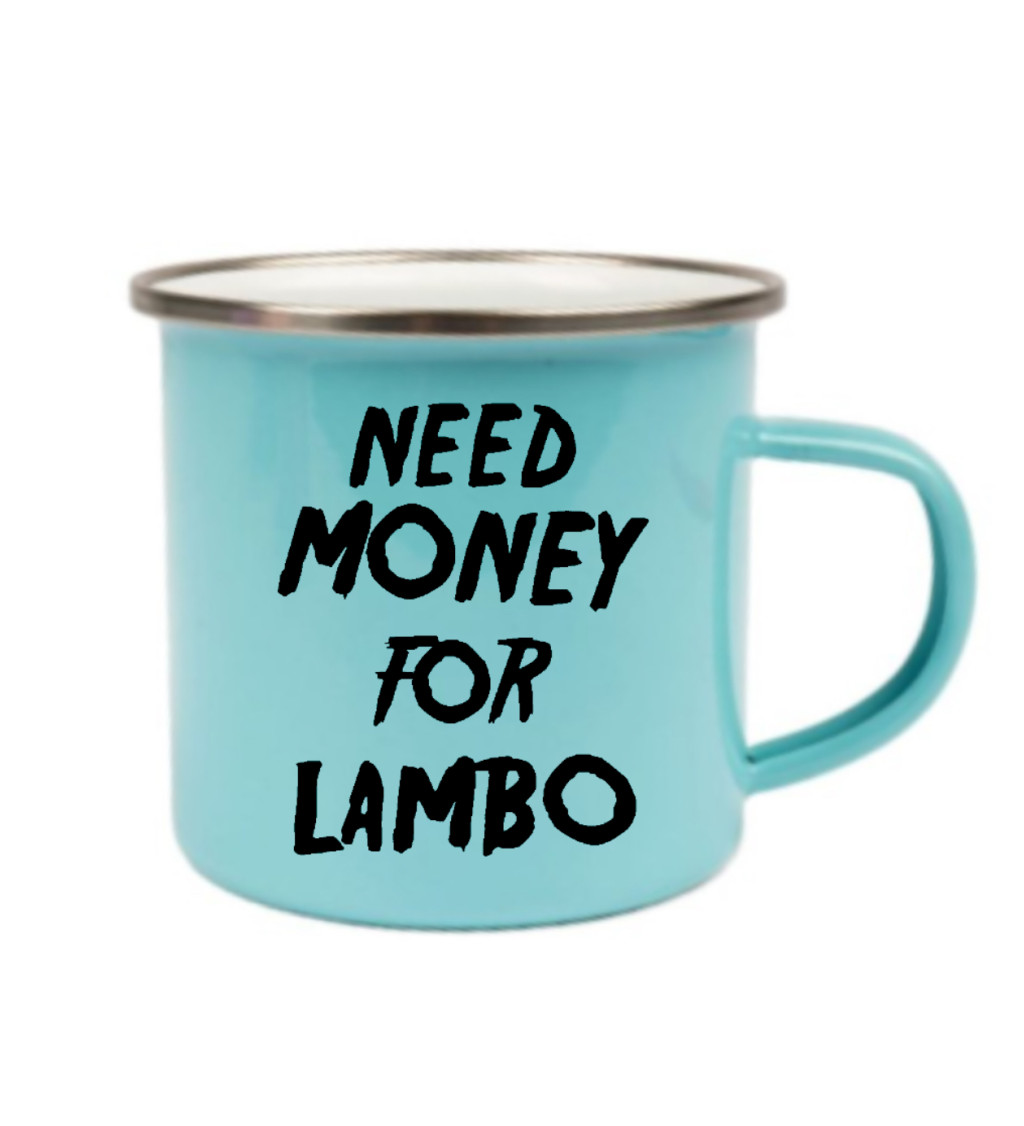 Plecháček modrý - Need money for Lambo